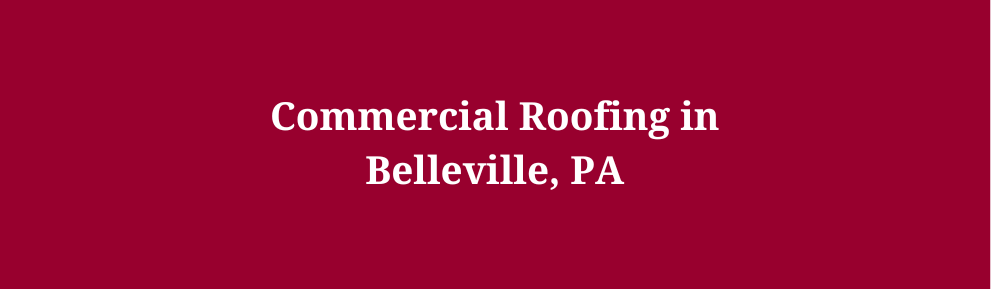 Commercial Roofing in Belleville, PA