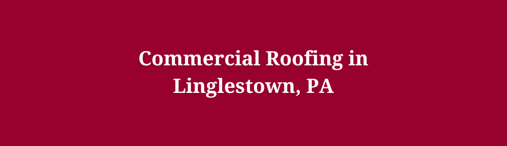 Commercial Roofing in Linglestown, PA